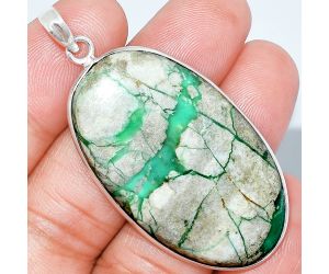 Utah Variscite Pendant SDP153753 P-1001, 25x44 mm