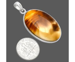 Montana Agate Pendant SDP153758 P-1001, 21x31 mm