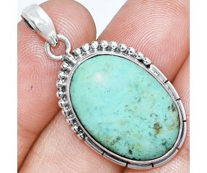 Royston Ribbon Turquoise Pendant SDP153774 P-1058, 16x22 mm