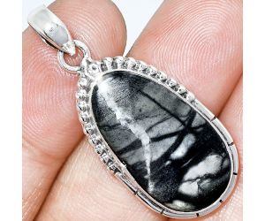 Picasso Jasper Pendant SDP153780 P-1058, 13x25 mm