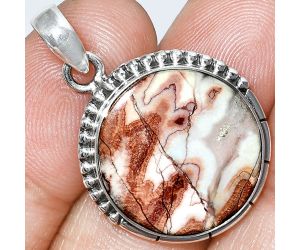 Rosetta Picture Jasper Pendant SDP153781 P-1058, 19x19 mm