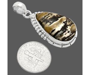 Outback Jasper Pendant SDP153785 P-1058, 15x22 mm