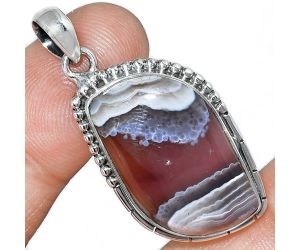 Lake Superior Agate Pendant SDP153796 P-1058, 15x27 mm