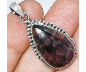 Russian Eudialyte Pendant SDP153797 P-1058, 15x24 mm