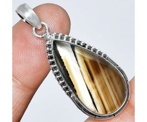 Montana Agate Pendant SDP153801 P-1058, 14x26 mm