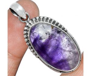 Super 23 Amethyst Mineral From Auralite Pendant SDP153810 P-1058, 15x25 mm