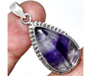 Super 23 Amethyst Mineral From Auralite Pendant SDP153832 P-1058, 14x23 mm