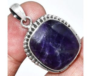 Super 23 Amethyst Mineral From Auralite Pendant SDP153859 P-1058, 18x19 mm