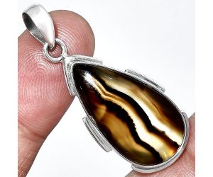 Montana Agate Pendant SDP153876 P-1072, 14x26 mm