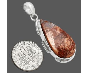 Snake Skin Jasper Pendant SDP153907 P-1072, 14x26 mm