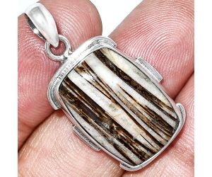 Stick Agate Pendant SDP153921 P-1072, 15x21 mm