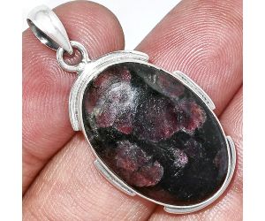 Russian Eudialyte Pendant SDP153939 P-1072, 17x25 mm