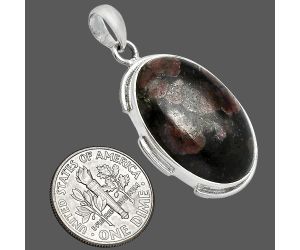 Russian Eudialyte Pendant SDP153939 P-1072, 17x25 mm