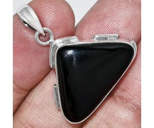 Black Onyx Pendant SDP153955 P-1072, 17x24 mm