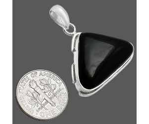 Black Onyx Pendant SDP153955 P-1072, 17x24 mm