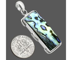 Abalone Shell Pendant SDP153956 P-1072, 12x30 mm