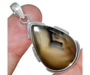 Montana Agate Pendant SDP153990 P-1072, 18x25 mm