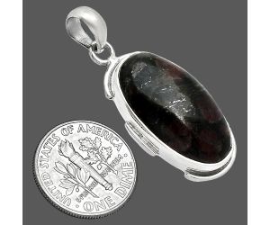 Russian Eudialyte Pendant SDP153992 P-1072, 13x23 mm