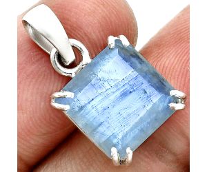 Faceted Rainbow Moonstone Pendant SDP157089 P-1013, 12x12 mm