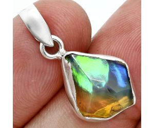 Ethiopian Opal Rough Pendant SDP157096 P-1001, 12x14 mm