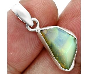 Ethiopian Opal Rough Pendant SDP157097 P-1001, 9x15 mm