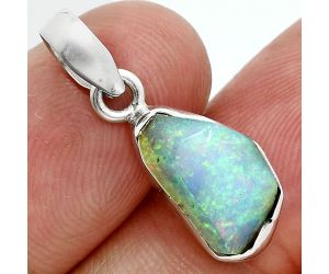 Ethiopian Opal Rough Pendant SDP157098 P-1001, 8x14 mm