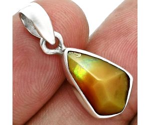 Ethiopian Opal Rough Pendant SDP157099 P-1001, 9x14 mm