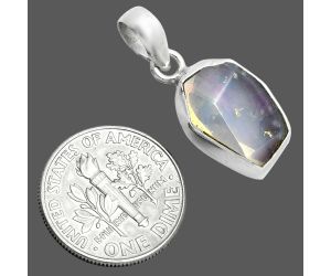 Ethiopian Opal Rough Pendant SDP157107 P-1001, 10x15 mm