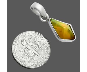 Ethiopian Opal Rough Pendant SDP157131 P-1001, 8x14 mm