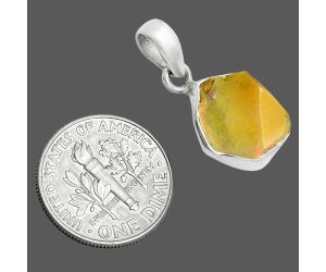 Ethiopian Opal Rough Pendant SDP157132 P-1001, 10x13 mm