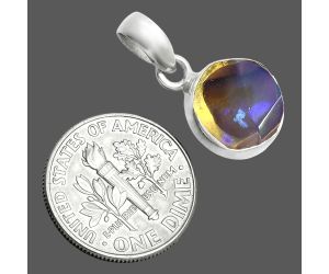 Ethiopian Opal Rough Pendant SDP157145 P-1001, 11x11 mm