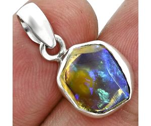 Ethiopian Opal Rough Pendant SDP157146 P-1001, 10x12 mm