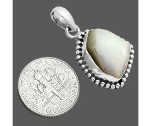 Ethiopian Opal Rough Pendant SDP157150 P-1052, 12x16 mm