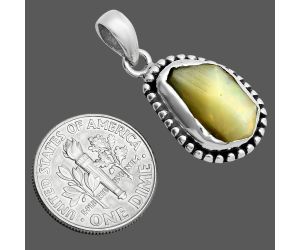 Ethiopian Opal Rough Pendant SDP157153 P-1052, 8x14 mm