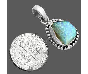 Ethiopian Opal Rough Pendant SDP157157 P-1052, 10x12 mm