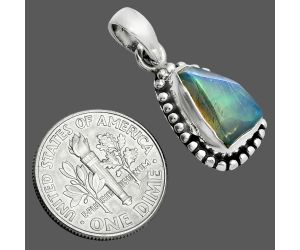 Ethiopian Opal Rough Pendant SDP157166 P-1052, 8x13 mm