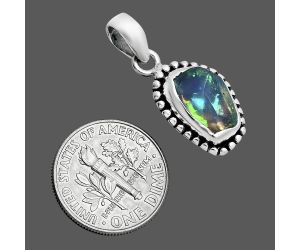 Ethiopian Opal Rough Pendant SDP157188 P-1052, 8x12 mm