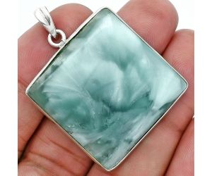 Hemimorphite Pendant SDP157197 P-1001, 29x29 mm