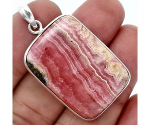 Rhodochrosite Argentina Pendant SDP157206 P-1001, 22x31 mm