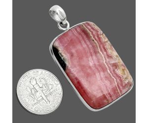 Rhodochrosite Argentina Pendant SDP157206 P-1001, 22x31 mm