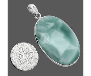 Hemimorphite Pendant SDP157216 P-1001, 23x33 mm