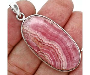 Rhodochrosite Argentina Pendant SDP157220 P-1001, 18x35 mm