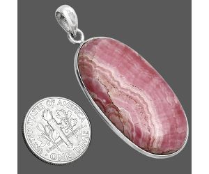 Rhodochrosite Argentina Pendant SDP157220 P-1001, 18x35 mm