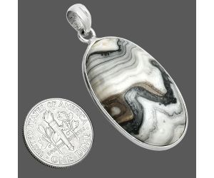 Crazy Lace Agate Pendant SDP157222 P-1001, 19x31 mm