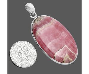 Rhodochrosite Argentina Pendant SDP157227 P-1001, 22x36 mm