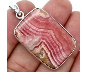 Rhodochrosite Argentina Pendant SDP157248 P-1001, 22x32 mm