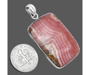 Rhodochrosite Argentina Pendant SDP157248 P-1001, 22x32 mm