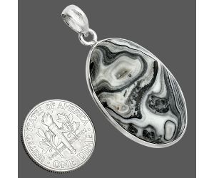 Crazy Lace Agate Pendant SDP157264 P-1001, 19x29 mm