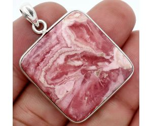 Rhodochrosite Argentina Pendant SDP157266 P-1001, 26x27 mm