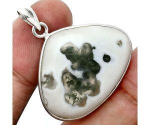 Horse Canyon Moss Agate Pendant SDP157268 P-1001, 20x30 mm